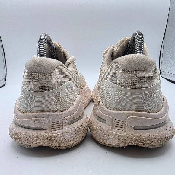 Brooks Ghost Max Womens Size 7.5 Wide White Athletic Shoes Running Walking Train - Picture 5 of 13